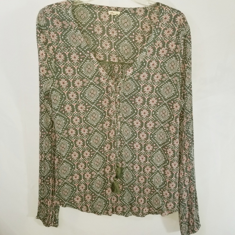 Women's Hollister Tunic Long Sleeve Shirt